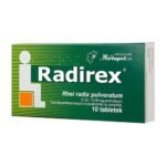 Radirex MAX is a medicinal product with a laxative effect for use in occasional constipation. The action of Radirex results from the presence of anthracene derivatives - incl. reins.