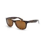 Ray-Ban® 2132710 55 New Wayfarer Sunglasses. New Wayfarer is an upgraded version of the legendary and recognizable Wayfarer, made in a slightly more interesting interpretation, with a slightly smaller frame and a more rounded form of lenses than the original.