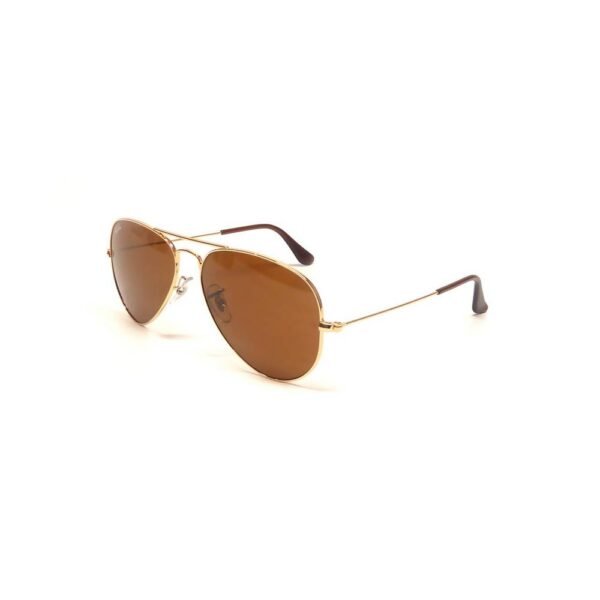 Солнцезащитные очки-авиаторы Ray-Ban® 3025 001/33 55. Цвет линз: кристально-коричневый.