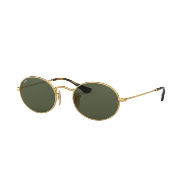 Sunglasses Ray-Ban Brown in Metal - 34191338