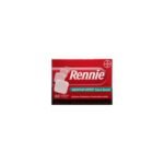 RENNIE MENTHE WITHOUT SUGAR ANTI-ANIONIC ACID 60 CHEWABLE TABLETS WITHOUT SUGAR: Rennie is a medicine used in the treatment of gastric acidity.