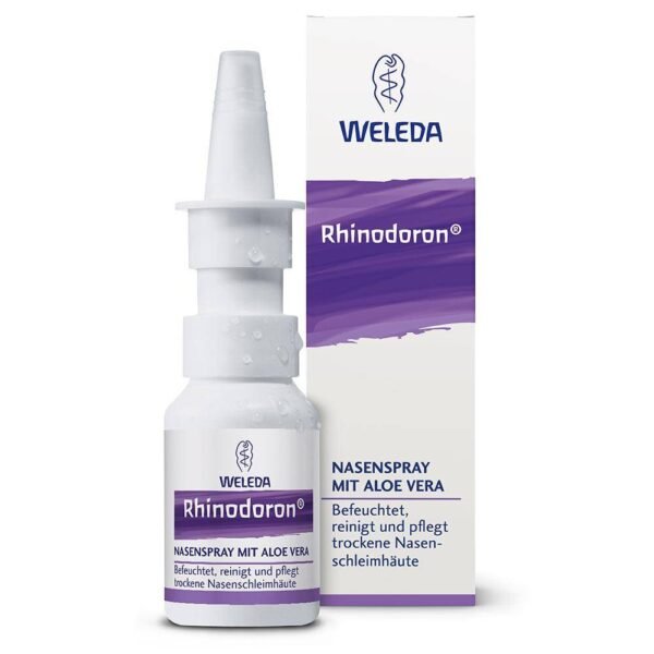 Rhinodoron nasal spray with Aloe vera is a medical device that moistens the mucous membranes and cleans the nasal cavities. For adults and children.