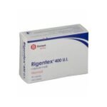 Rigentex Soft Capsule is used in the treatment of vitamin E deficiencies related to malabsorption or conditions where the prevention of excessive cellular lipid peroxidation is required.