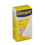 Rinogutt Nasal Spray - противоотечное средство слизистой оболочки носа с активным ингредиентом трамазолин.