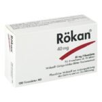Rökan 40mg (pack size: 120 pcs) are used to treat the symptoms of age-related circulatory disorders, as well as for organ-brain-related performance disorders and mixed forms of both.