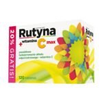 Rutin + Vitamin C Max - a dietary supplement containing ingredients supporting the proper functioning of the immune system. Vitamin C supports the proper functioning of the immune system and protects cells against oxidative stress. Routine supports immunity