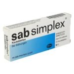 in the case of excessive formation of gas and accumulation of gas in the gastrointestinal area.