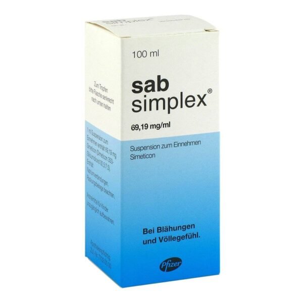 for the symptomatic treatment of gas-related gastrointestinal complaints, e.g. Flatulence (meteorism), bloating.