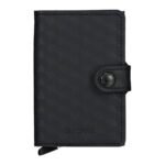 Secrid M-Optical Black 73895 Black Wallet. High quality materials.