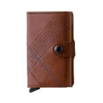 Карамельный кошелек Secrid Mst Linea Carmello Stitch 72726. Высокое качество материалов.