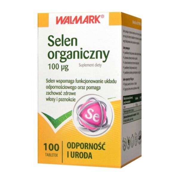 Selenium - a dietary supplement containing an organic form of selenium obtained from yeast. A product for adults and adolescents, selenium is a mineral necessary for the functioning of many processes in the body. Additionally, it helps to protect cells and tissues against free radicals (oxidative stress).