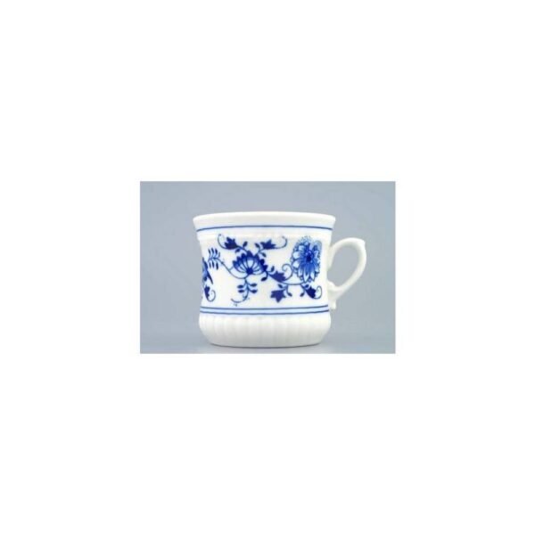 Into an articulated, almost quarter-liter mug