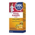 SOLbaby Cough is a naturally thick syrup for children over 1 year of age and adults. The ingredients contained in SOLbaby Cough soothe the irritated mucosa of the throat. Do not use if you are hypersensitive to any of the ingredients of the product