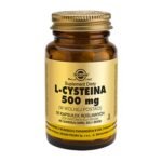 Solgat L-cysteine 500 mg - a dietary supplement intended for adults.