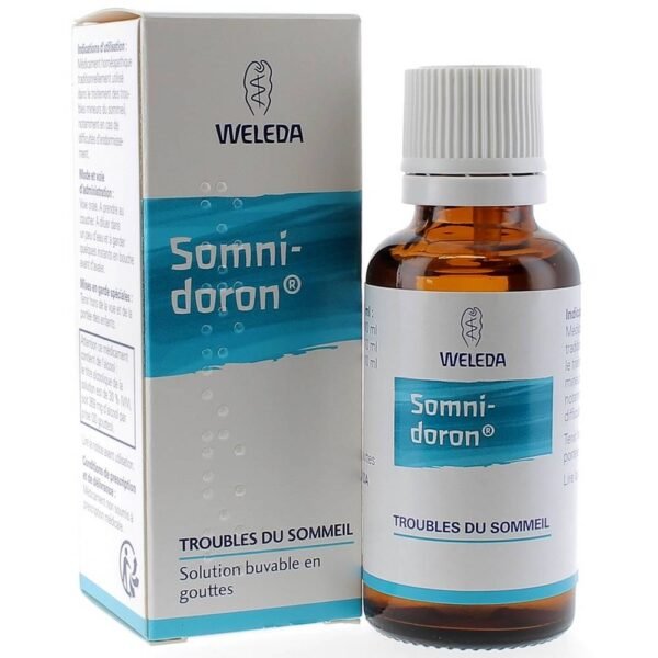 Somnidoron is a homeopathic medicine traditionally used in the treatment of minor sleep disorders, especially in cases of difficulty falling asleep.