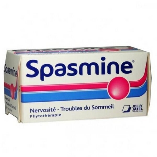 Spasmine 60 Tablets is a herbal medicine used to reduce nervousness and minor sleep disturbances.