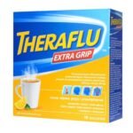 Theraflu ExtraGRIP is a medicinal product for the symptomatic treatment of flu and colds (fever, chills, runny nose, muscle and joint pain). Theraflu ExtraGRIP has an analgesic and antipyretic effect due to the presence of paracetamol. Pheniramine relieves symptoms such as sneezing and nasal congestion.