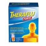 Effective relief from flu and cold symptoms such as mild to moderate pain, fever, stuffy nose. In addition, it helps with a moist, productive cough. In practical bags for preparing a hot drink with a citrus-menthol scent.