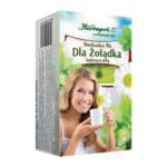 Fix tea For the stomach - a dietary supplement containing a carefully selected composition of herbs supporting the proper functioning of the stomach. The product is intended for adults.
