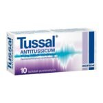 Tussal Antitussicum is an antitussive medicinal product used in the symptomatic treatment of dry (non-productive) cough of various origins