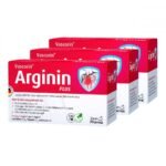 For diet management in the case of slight high blood pressure, disorders of the vascular function (including circulatory disorders) in the early stages of arteriosclerosis and increased homocysteine levels