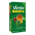 Verdin fix with black tea - a dietary supplement containing a composition of 6 herbs combined with black tea. The product is intended for adults.