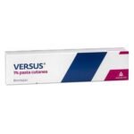 Versus Cutaneous Paste at 1% is indicated for infants and young children for the prophylaxis and therapy of irritative inflammation in the gluteal and perineal area.