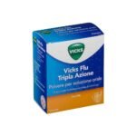 Vicks Flu Triple Action is used in the symptomatic treatment of the main symptoms of flu syndromes such as fever, aches and colds.
