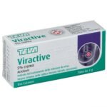 Viractive Aciclovir 5% Herpes Cream 3 g tube