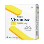 Vivomixx drops - a dietary supplement intended for newborns, infants and young children. Vivomixx drops contain 8 freeze-dried live strains of probiotic bacteria that affect the proper bacterial flora of the gastrointestinal tract. Do not exceed the recommended daily dose.