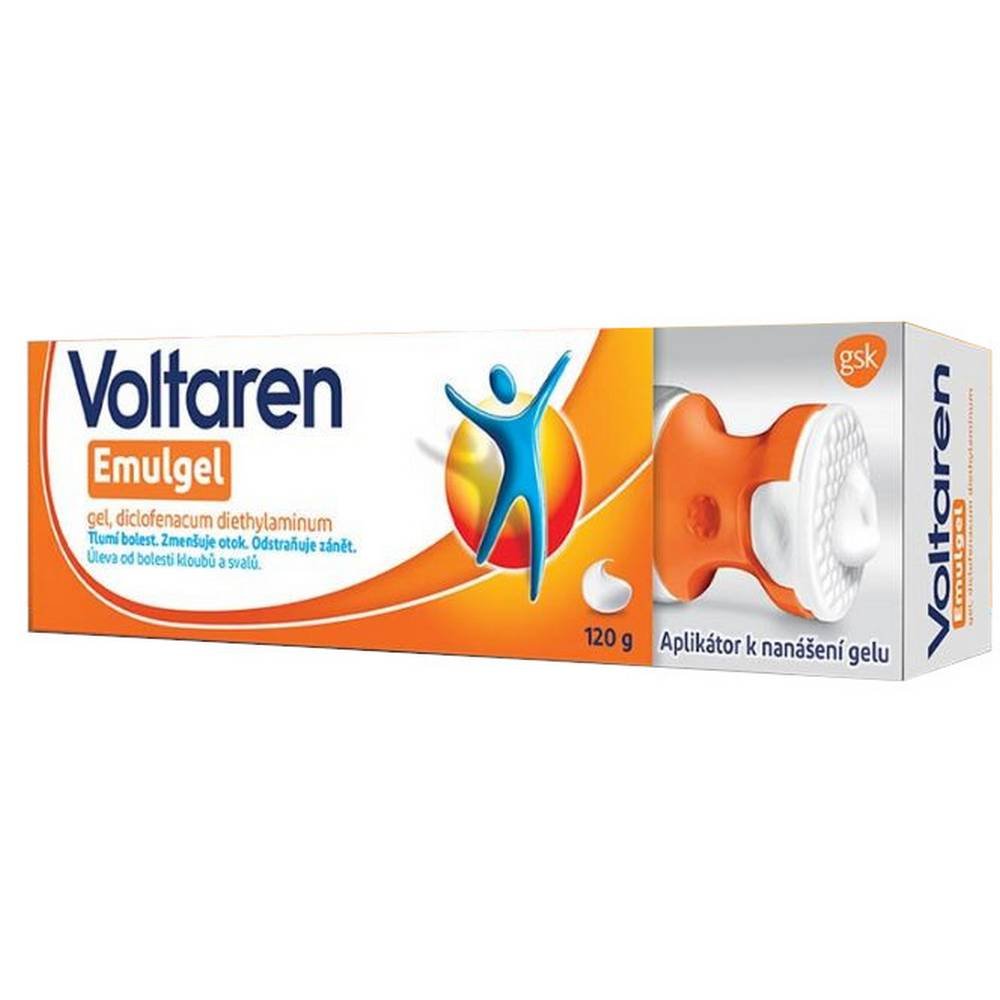 Voltaren Emulgel 10mg / g gel for muscles and joints with applicator 120g ApoZona
