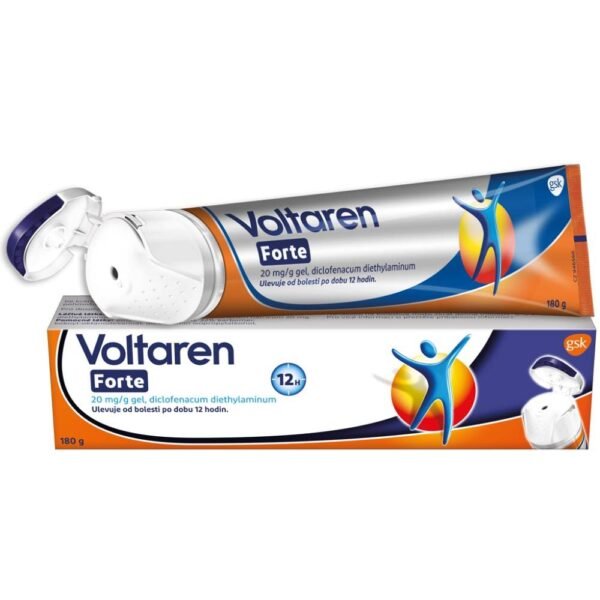 With Voltaren Forte you suppress inflammation, relieve pain and reduce swelling of muscles and joints, for up to 12 hours when used twice a day.