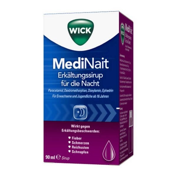 Symptomatic treatment of common complaints such as headache, limb pain or sore throat, fever, runny nose and dry cough as a result of a cold or a flu-like infection.