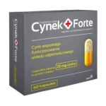 Cynek + Forte - a dietary supplement containing a daily dose of zinc. The product is intended for adults. Do not use in case of hypersensitivity or allergy to any of the ingredients of the preparation. Do not exceed the recommended daily intake