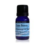 A mixture of essential oils Less stress is created by a combination of sage, lemon and lavender, which help relax the mind and body and provide a feeling of well-being. Lavender eliminates stress and irritability, lemon nourishes the nervous system and helps reduce the feeling of exhaustion and cleanses sage.