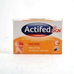 Actifed Zodiac 20 Capsules is a drug containing paracetamol, antihistamines, chlorphénamine and vitamin C. Actifedsign is indicated for the symptomatic treatment of a runny nose with a runny nose with headache and / or fever in adults and children over 12 years of age.