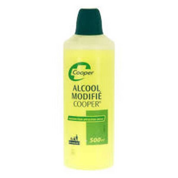 Alcohol Modified Cooper is an antiseptic drug used to disinfect the skin and superficial wounds.