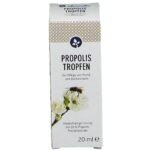 Water-soluble drops from 15% of Propolis dry extract for the care of the mouth and throat.