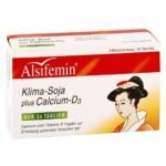 Alsifemin Klima Soy + calcium + d3 tablets (pack size: 60 pieces) are a dietary supplement and contain a large amount of plant hormones in the form of a special soy extract as well as 14 micronutrients, specially tailored to the menopause of women.