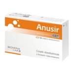 Rectal suppositories with hyaluronic acid, 10 pieces.
