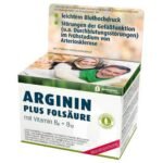 Arginine Plus Folic Acid Capsules for diet management in adults with mild hypertension