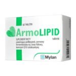 ArmoLipid - a dietary supplement containing policosanol, red fermented rice, folic acid, coenzyme Q10 and astaxanthin. The product is intended for adults.