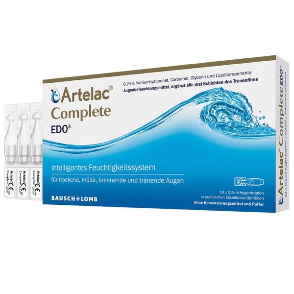 This eye drops are indicated for the symptomatic treatment of dry eyes.