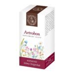 Artrobon - a dietary supplement containing glucosamine and hookworm root. The product is intended for adults. Do not use in case of allergy to the ingredients of the preparation or sea crustaceans, during pregnancy and lactation, in active peptic ulcer disease and in intestinal and biliary obstruction.