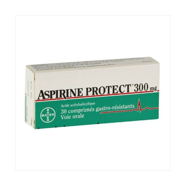 Aspirin Protect 300 mg 30 Tablets is a drug that contains aspirin and has other properties than blood thinning.