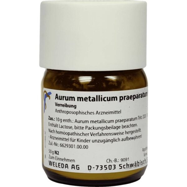 Aurum metallicum deals d10 weleda