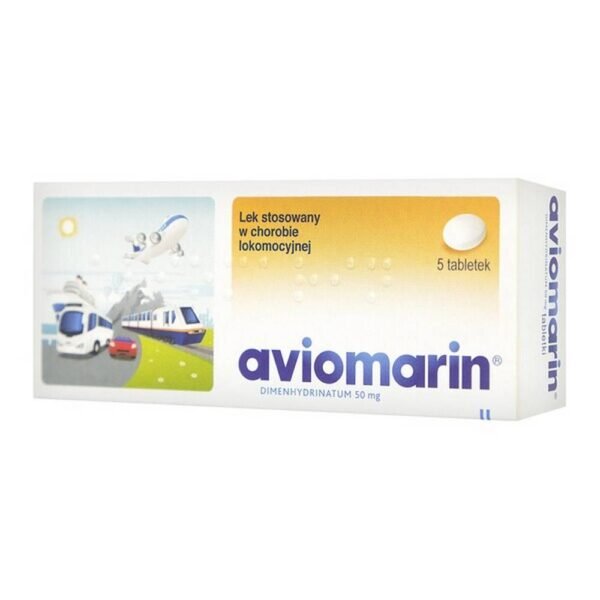 Aviomarin is a medicinal product used to prevent motion sickness. It also treats nausea and vomiting of other origins.