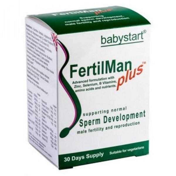 The FertilMan Plus food supplement is intended for those of you who want to increase sperm quality and improve fertility and potency. Vitamins have a positive effect on sperm motility, number, concentration and shape, as well as ejaculate volume.