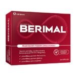 Berimal - a dietary supplement containing ingredients supporting the correct level of cholesterol. The product is intended for adults. Garlic extract helps to maintain the proper level of cholesterol, supports blood microcirculation and the health of the entire circulatory system.