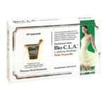 Bio-C.L.A. with green tea - a dietary supplement containing CLA and green tea, i.e. ingredients that support fat metabolism. Adult product.
